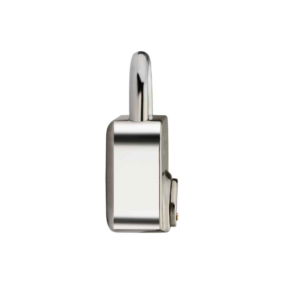 Link Stainless Steel Hi-Tech S-57mm Padlock with Hardened Shackle & 3 Brass Keys