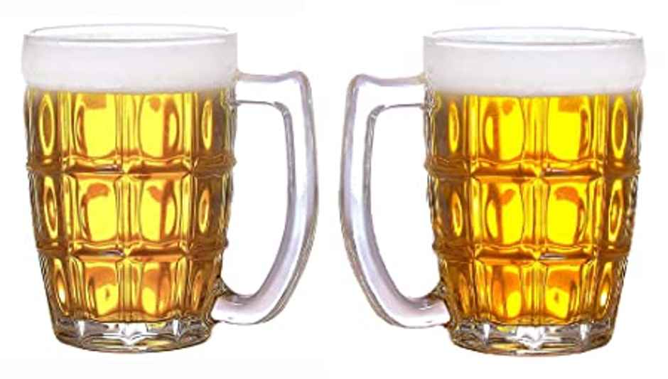Glass Beer Mug -380 ml