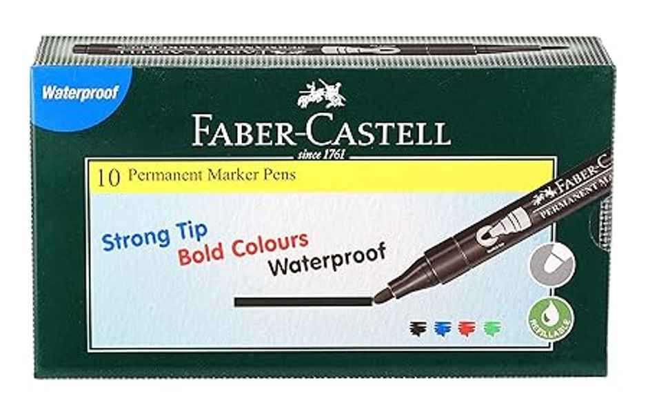 Faber-Castell Permanent Marker | Black
