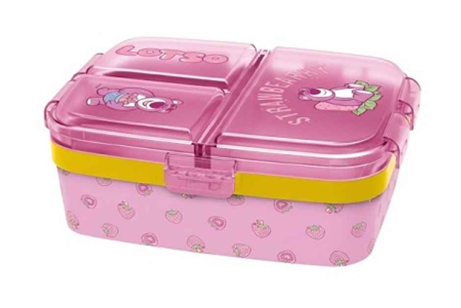 Striders Multi Compartment Rectangular Sandwich Box Toy Stridersy 3 Lotso | XL