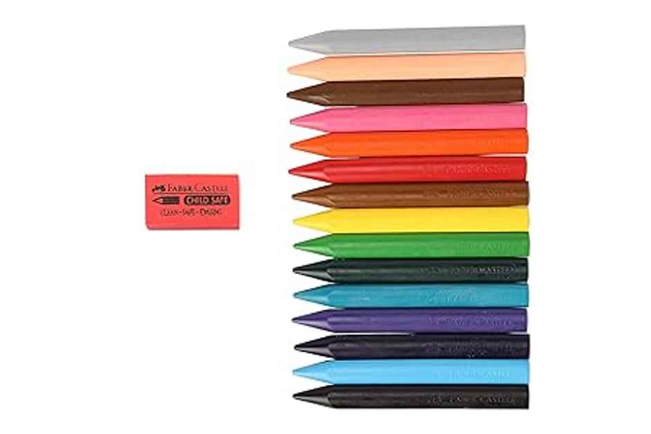Faber-Castell Erasable Crayons | 70 mm