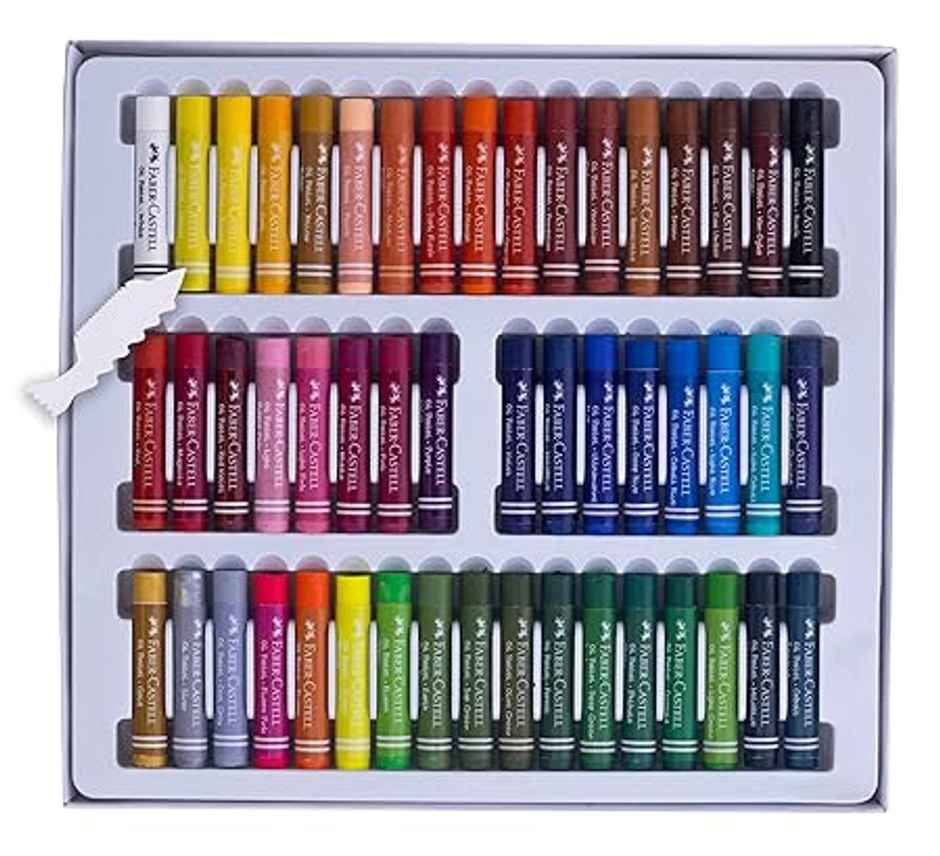 Faber-Castell 123150 Oil Pastels | 10.5mm Extra Thick
