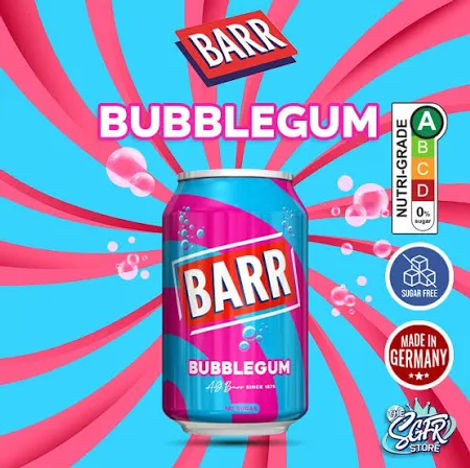 Barr Bubblegum Soda