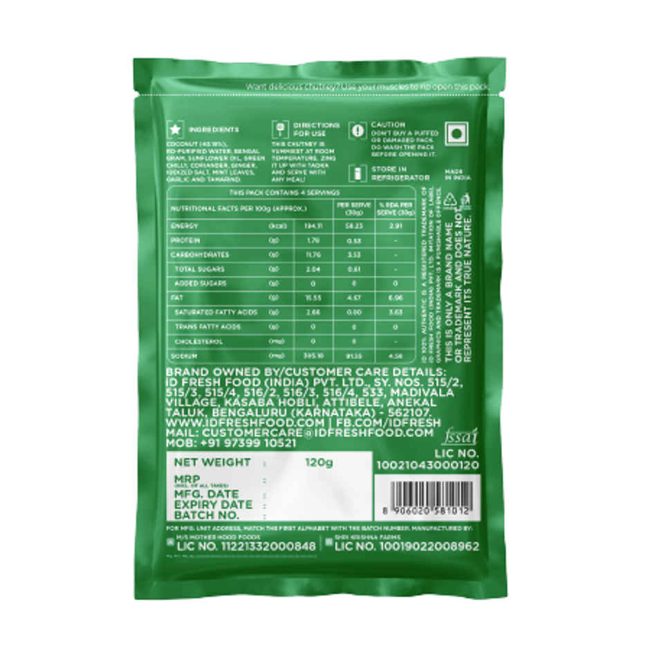 Id Fresh Idli & Dosa Batter (1kg) & Id Fresh Coconut Chutney (120g) Combo