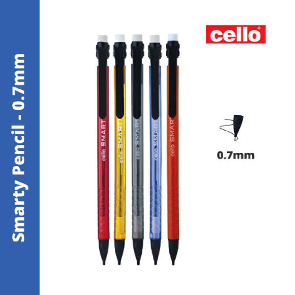 Cello Smarty Mechanical Pencil 0.7 mm Pack of 5