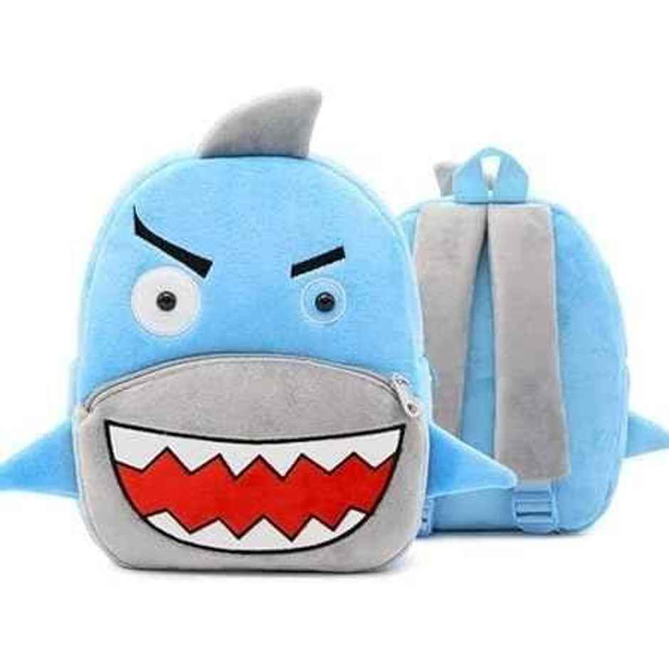 DearJoy Baby Shark Kids School Bag Backpack - Blue | 37cm