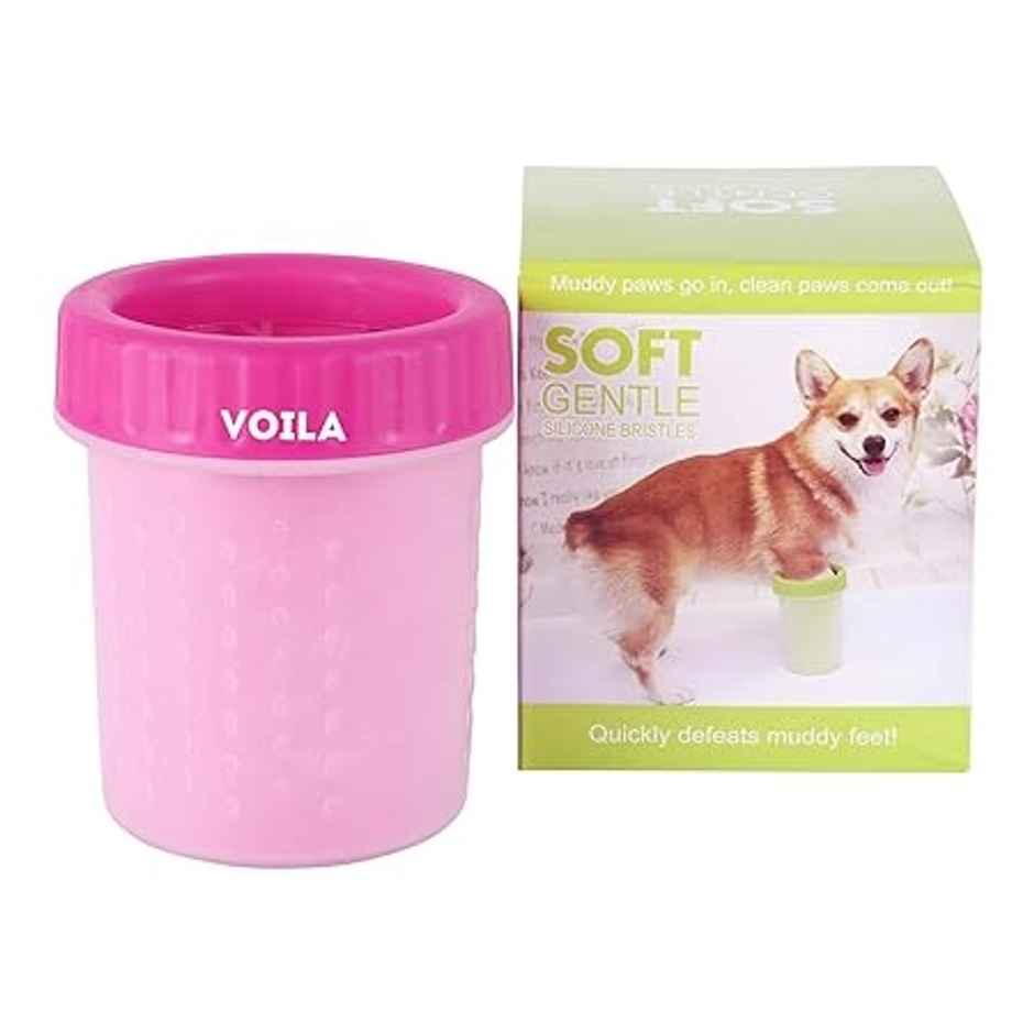 Voila Dog Paw Cleaner Cup | Portable & Easy-to-Use Pet Paw Washer for Dogs & Cats