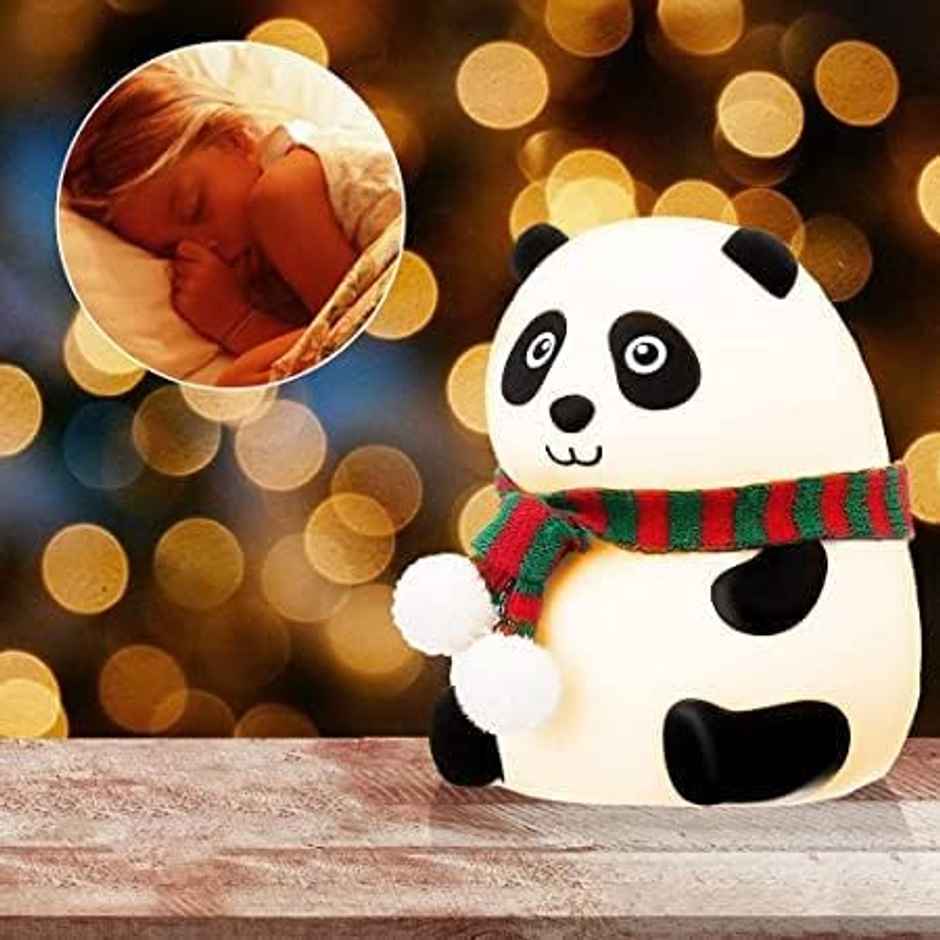 DesiDiya Panda LED Night Light - White | Color Changing