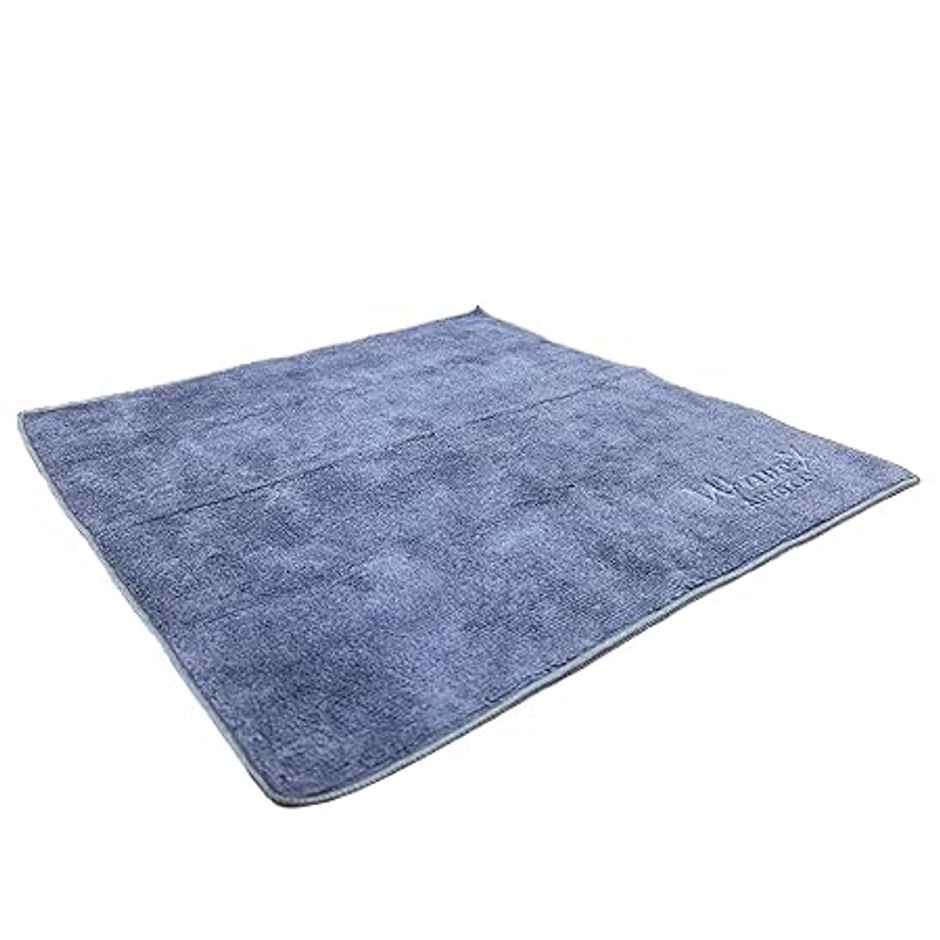Wavex Microfiber Cleaning Cloths for Car and Kitchen | 350 GSM | Grey