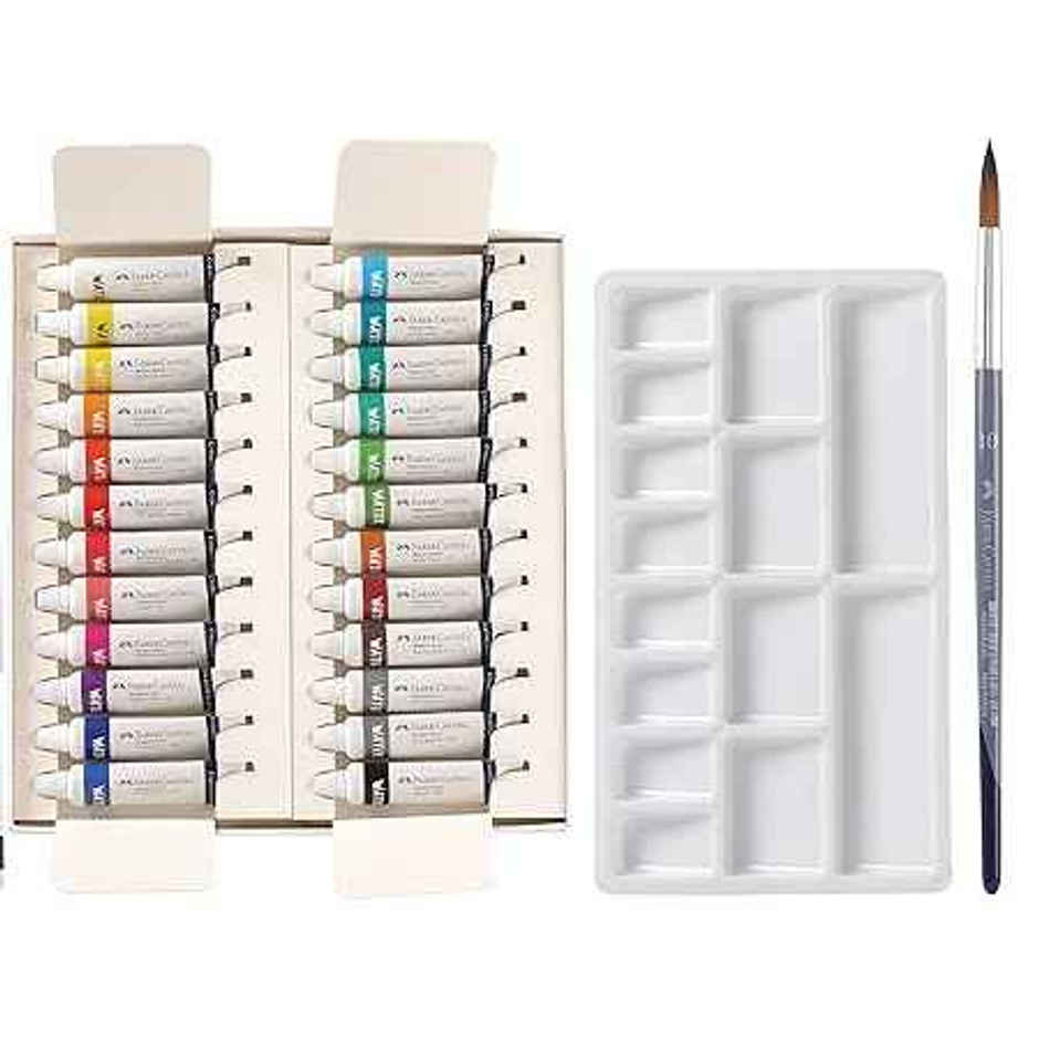 Faber-Castell 169624 Creative Studio Watercolours | 9 ml