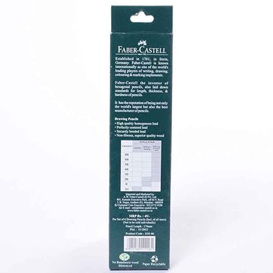 Faber-Castell Pencils Graded 6 Drawing | 111106