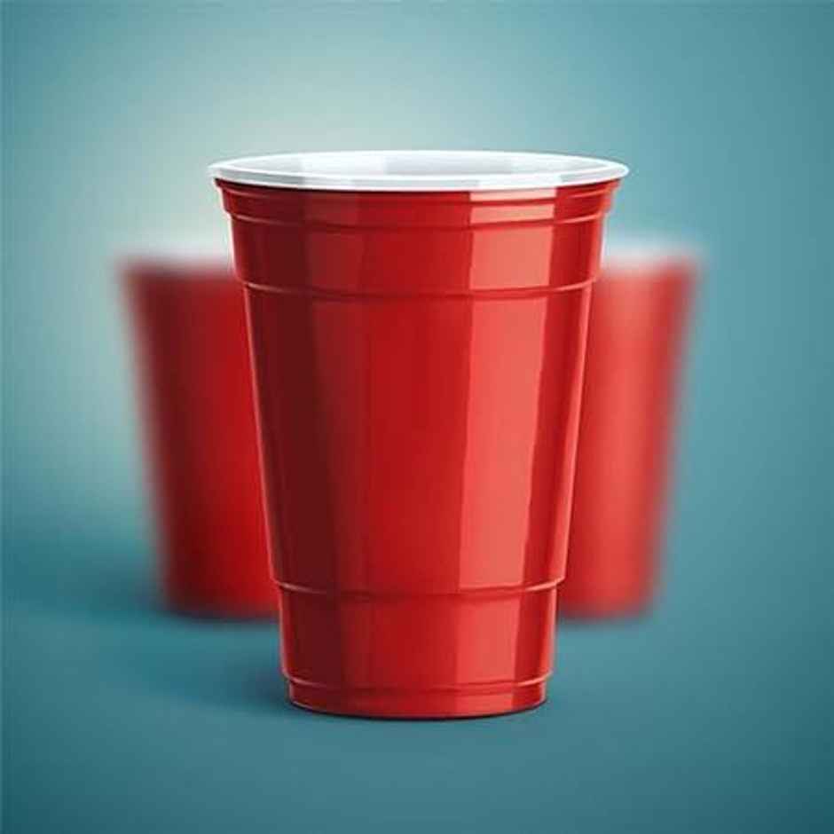 Ezee Beer Pong Party Drinking Glasses | 500 ml