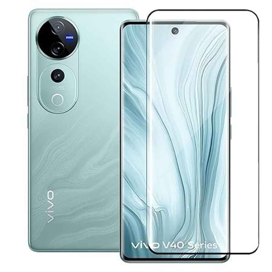 Ohonesty Edge to Edge Full Glue Tempered Glass for Vivo V40 Pro 5G
