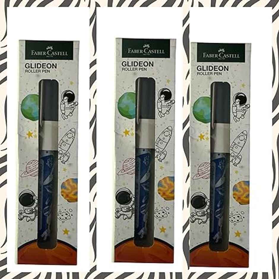 Faber-Castell 341201 GlideOn Roller Pen | Refillable | Blue