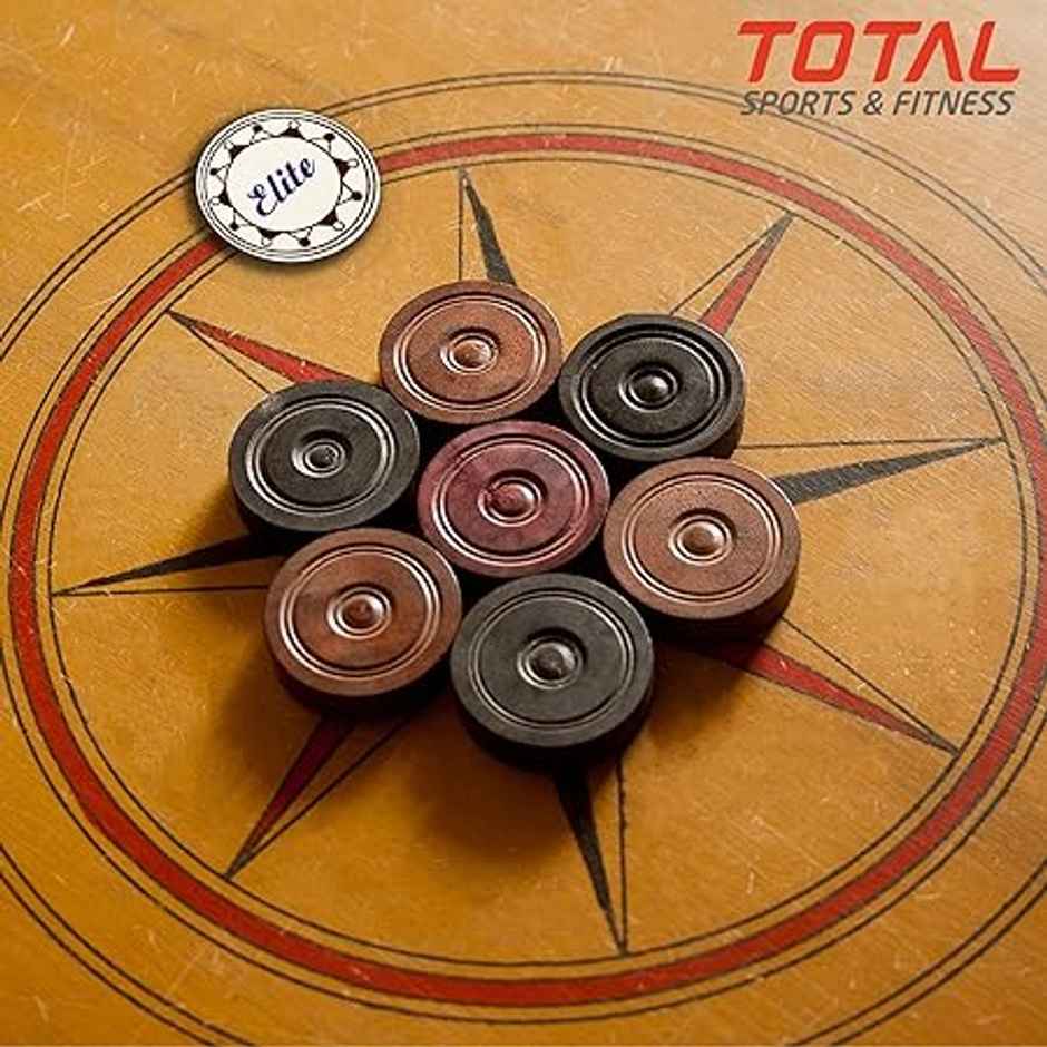 Total Carrom Striker Velocity - High-speed Striker for Precision and Power - Assorted