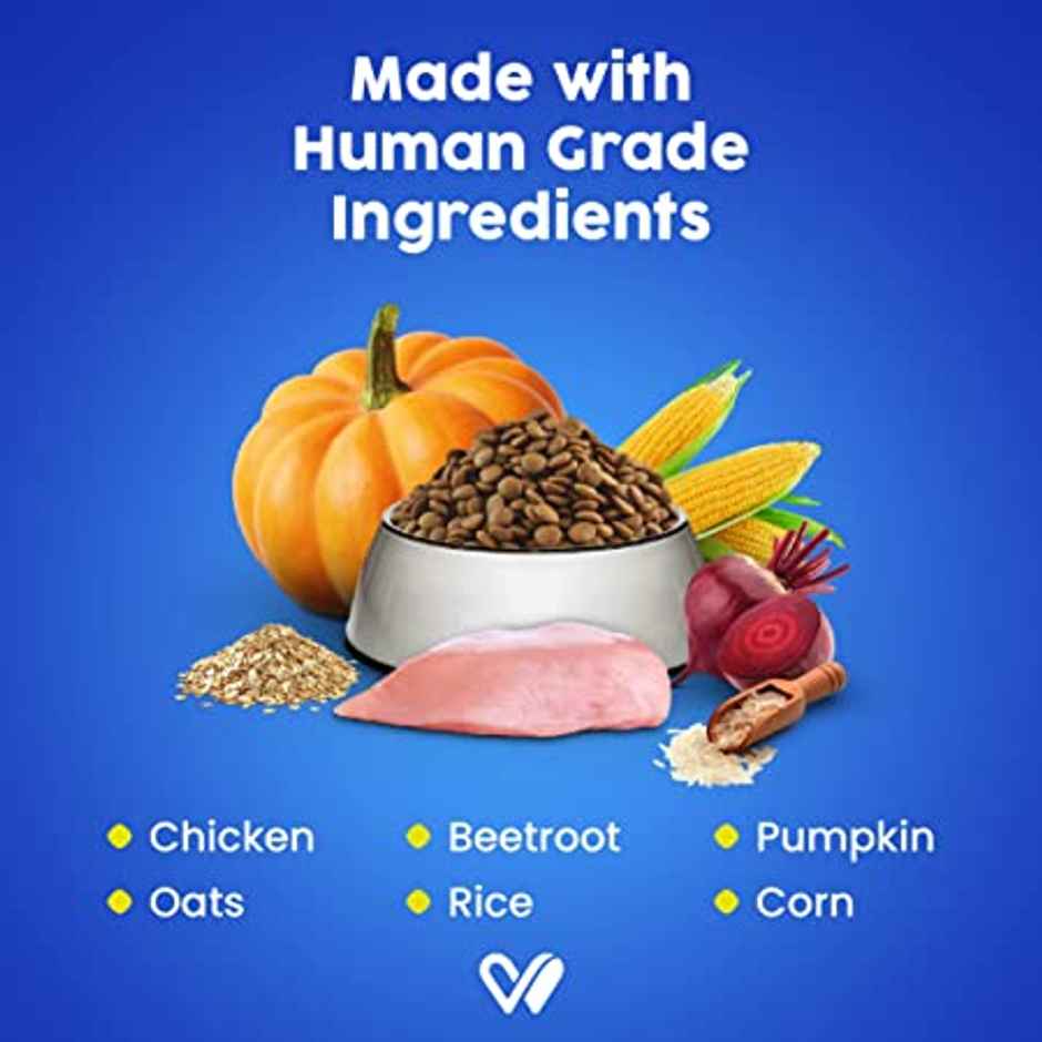 Wiggles EveryDawg Dry Puppy Dog Food (Chicken, Oats & Vegetables)