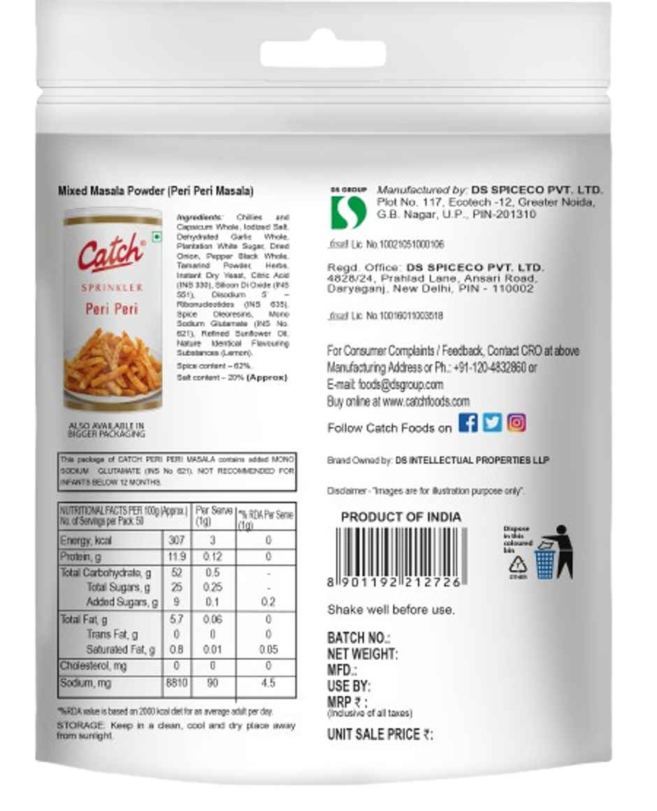 Catch Peri Peri Masala Pouch