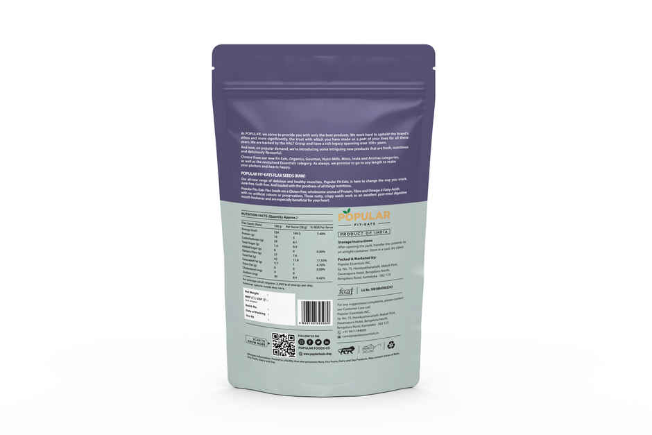 Popular Essentials Fit Flax Seeds | Raw