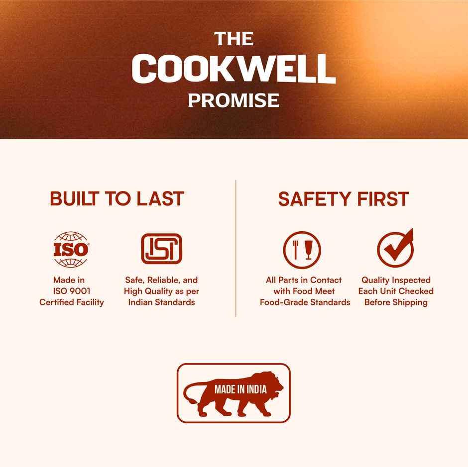 Cookwell Multi Purpose Kettle | 600 W | 1.5 L | Green