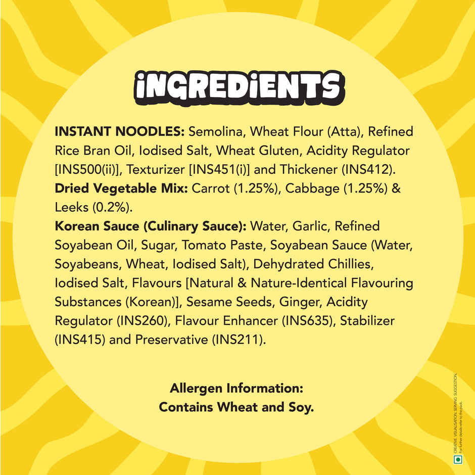 Wok Tok by Veeba Spicy Korean Noodles in a Cup