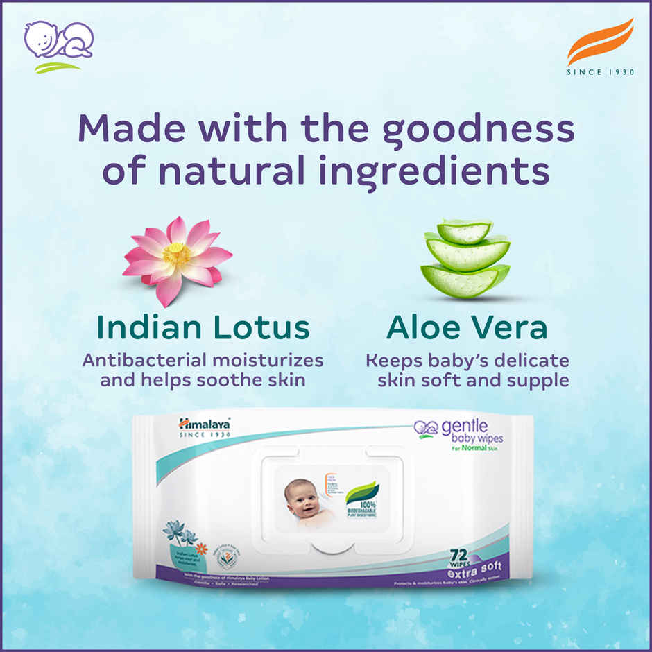 Himalaya Gentle Baby Wipes