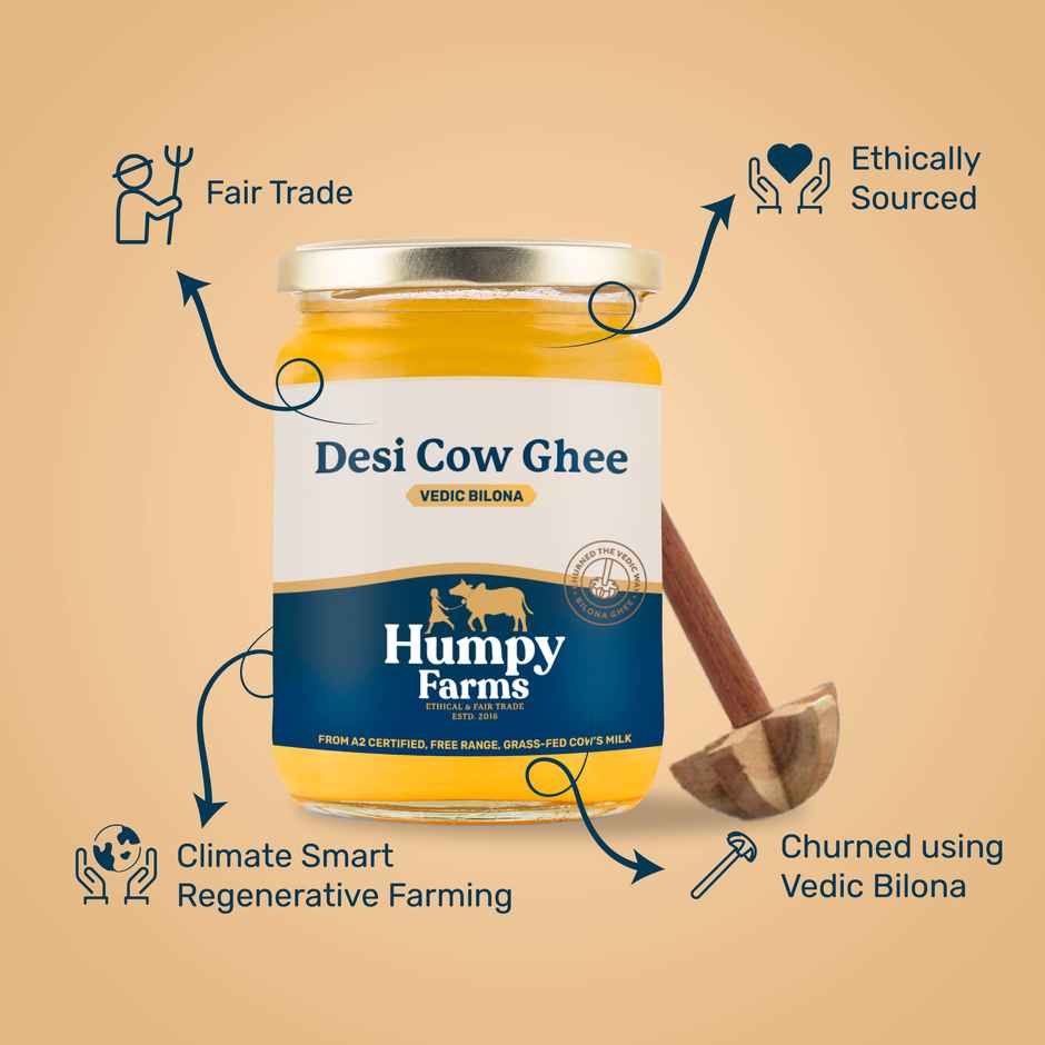 Humpy Farms Vedic Bilona Desi Cow Ghee