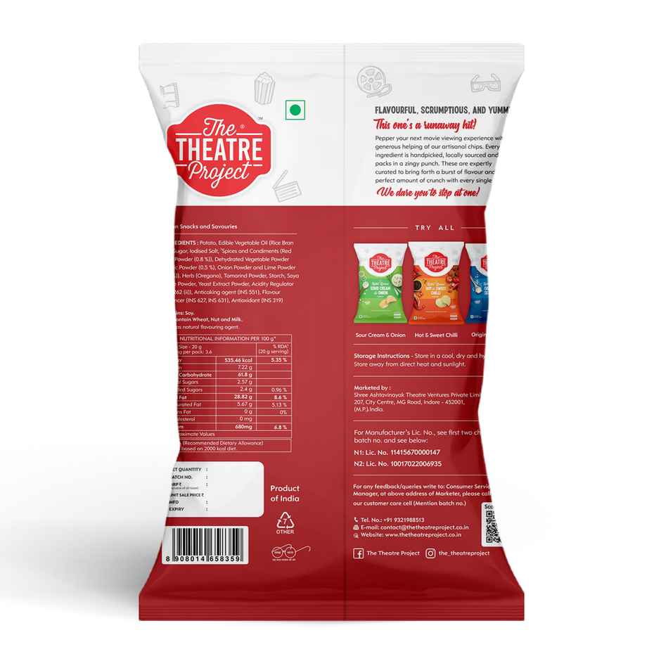 TTP Kettle Cooked Piri Piri & Lime | Spicy & Zesty