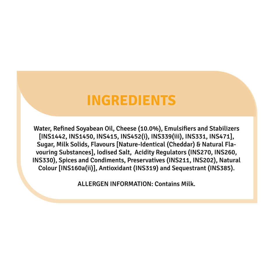 Veeba Cheesy Melt Cheddar