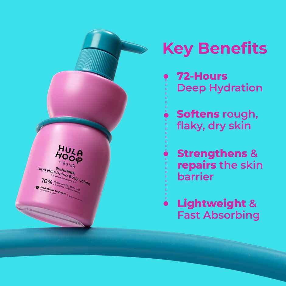 Foxtale Hydrating Body Lotion with Hyaluronic Acid & Ceramides