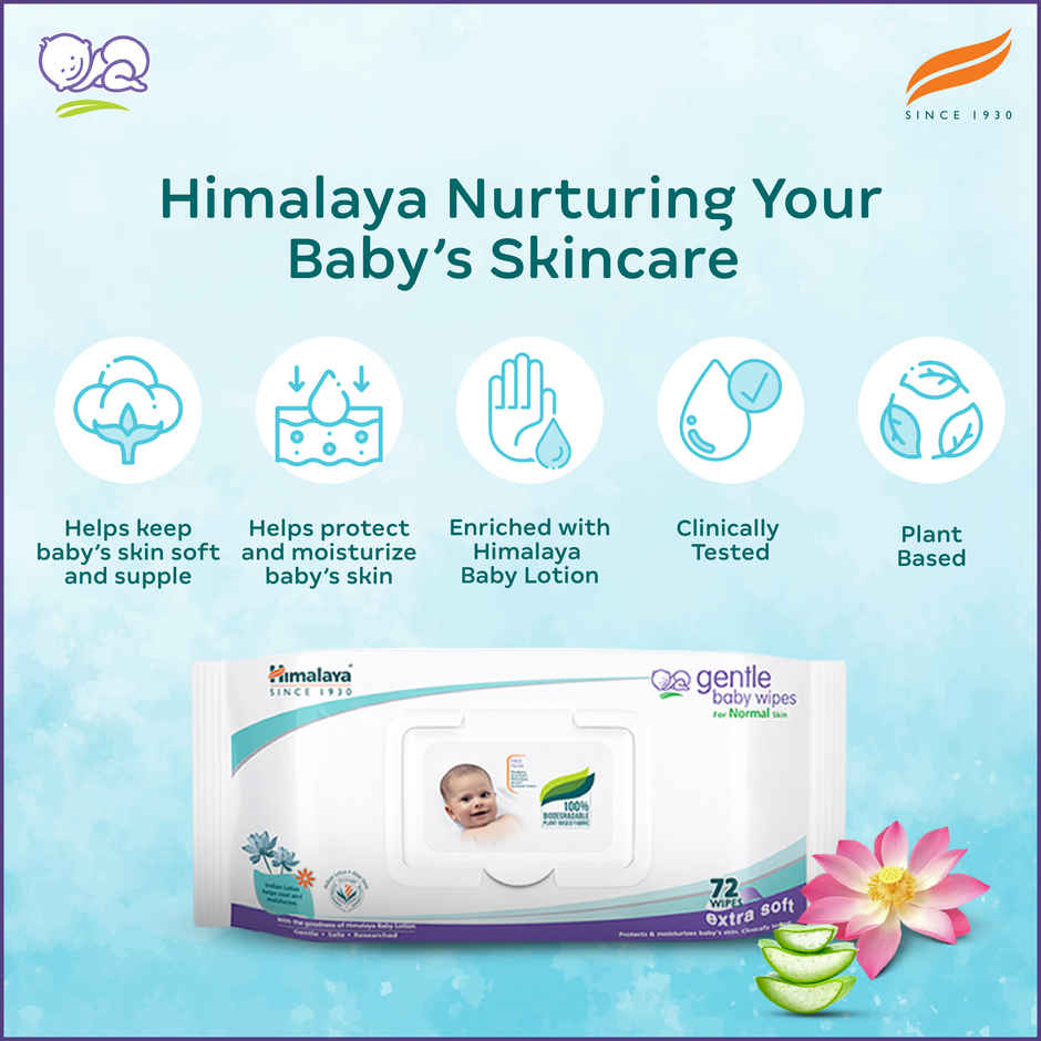 Himalaya Gentle Baby Wipes