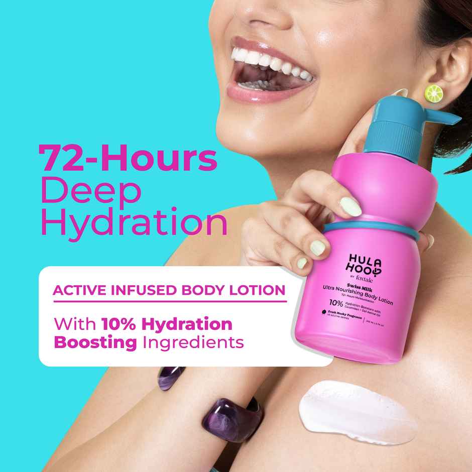 Foxtale Hydrating Body Lotion with Hyaluronic Acid & Ceramides