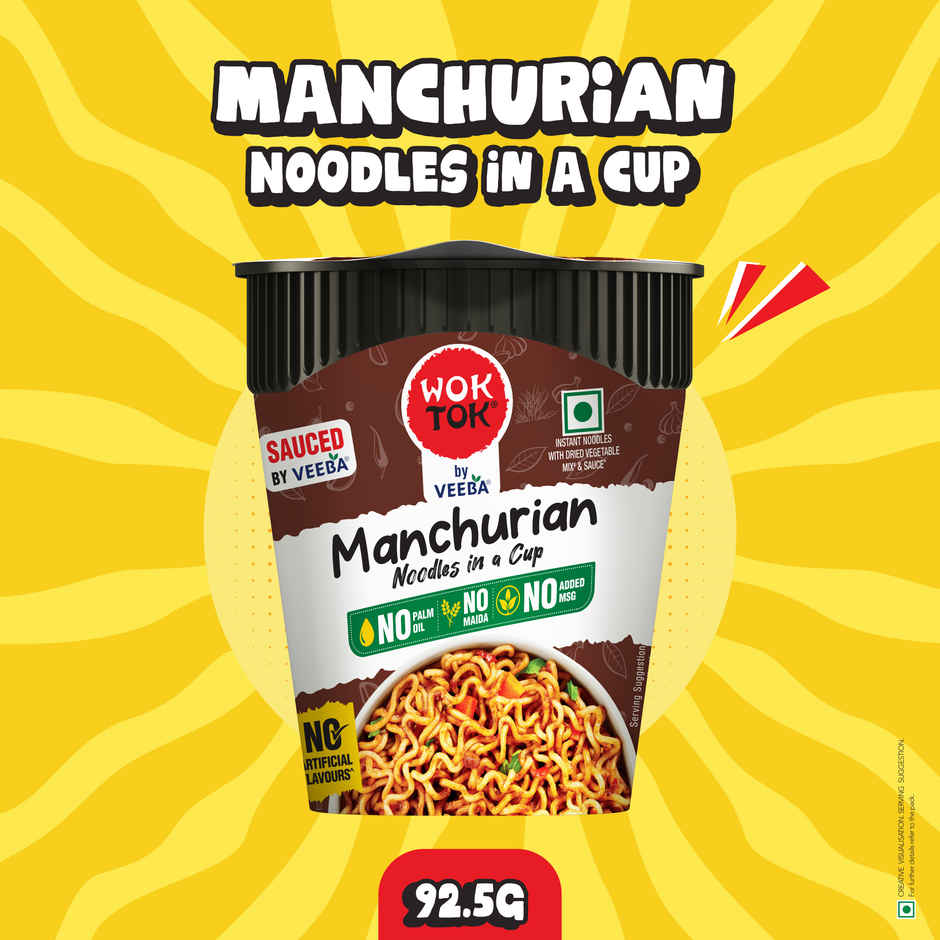 Wok Tok by Veeba Manchurian Noodles in a Cup