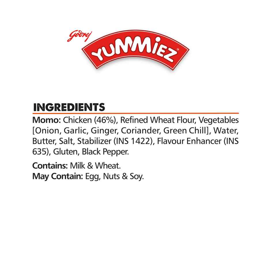 Godrej Yummiez Chicken Momos | Frozen Snack