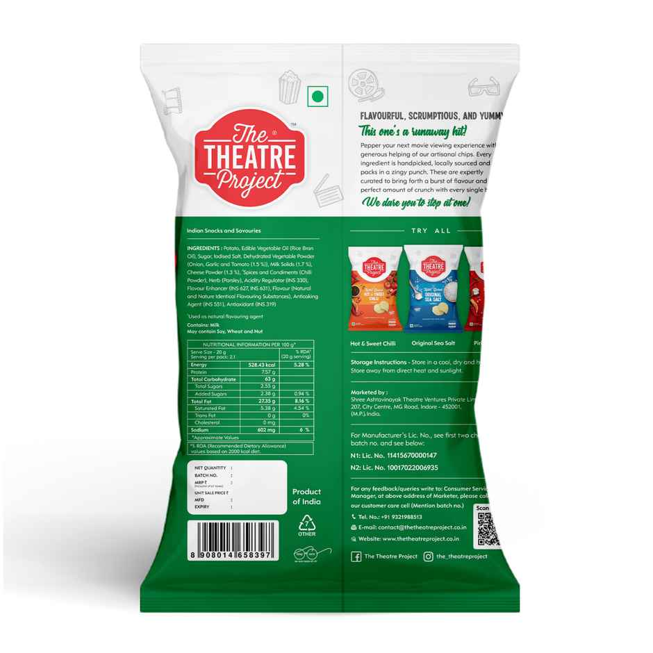 TTP Kettle Cooked | New York Pizza | Crispy & Savoury