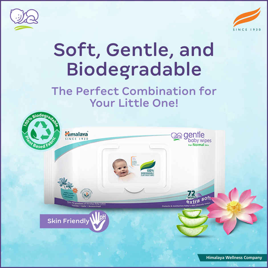 Himalaya Gentle Baby Wipes