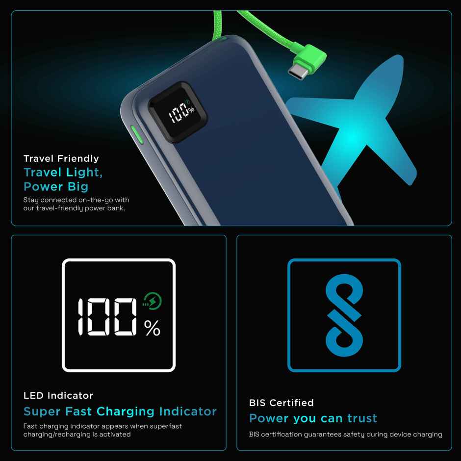 Urbn 20000 mAh Ultra Link - Blue