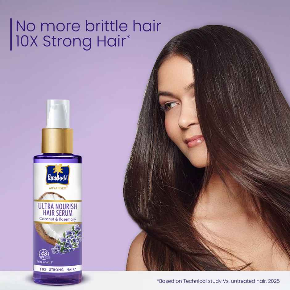 Parachute Advansed Ultra Nourish Hair Serum | Coconut & Rosemary