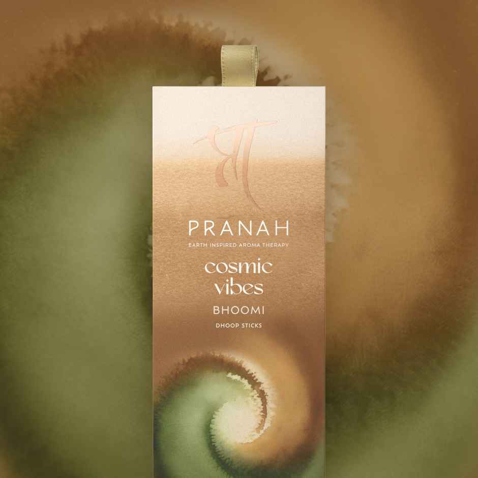 Pranah Cosmic Vibes | Bhoomi | Dhoop Sticks | 25 Sticks
