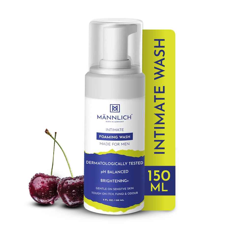 Mannlich Intimate Foaming Wash For Men Ph Balanced