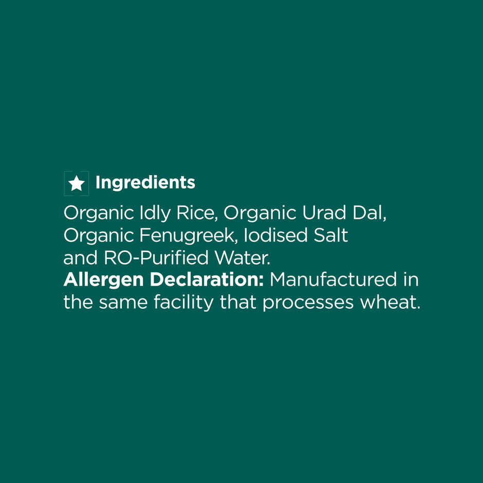 iD Fresh Organic Batter