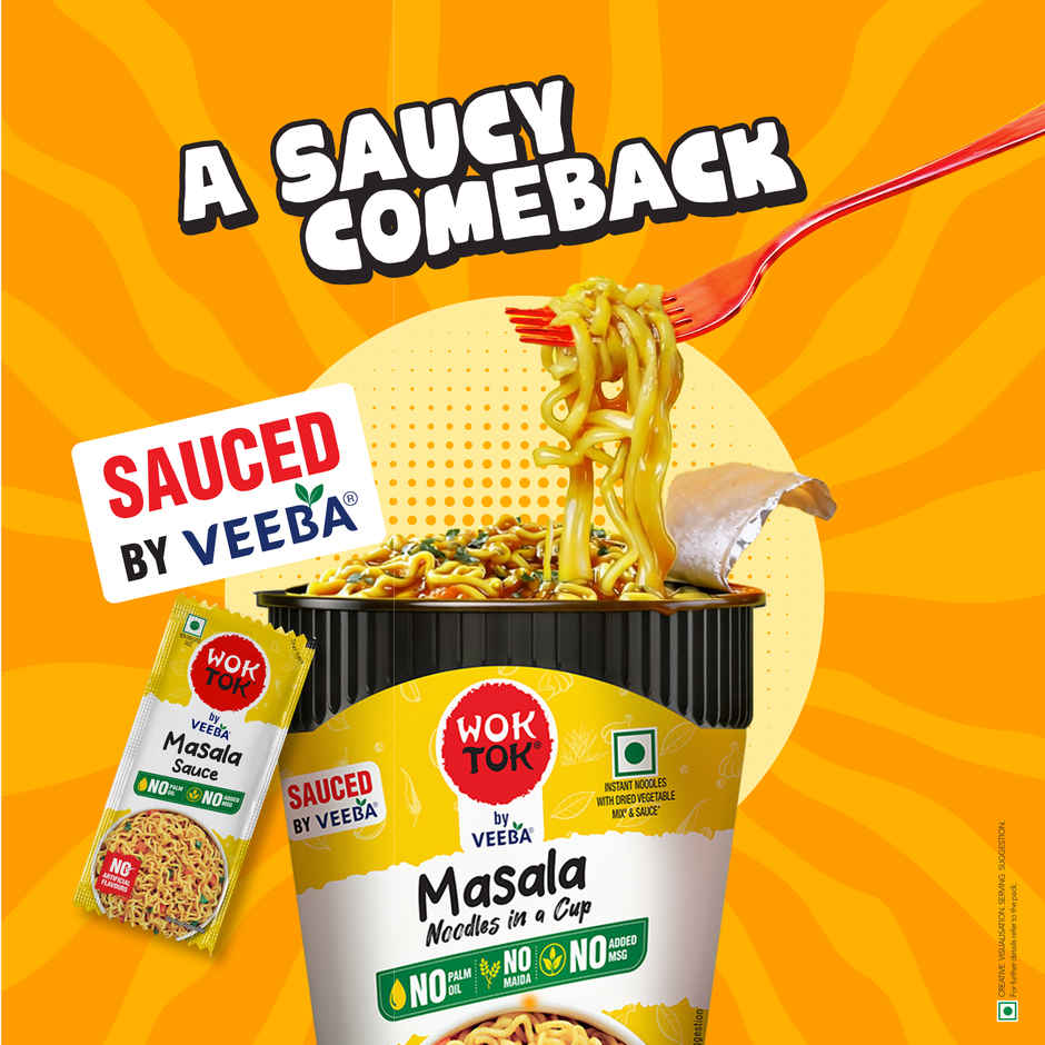 Wok Tok by Veeba Masala Noodles in a Cup