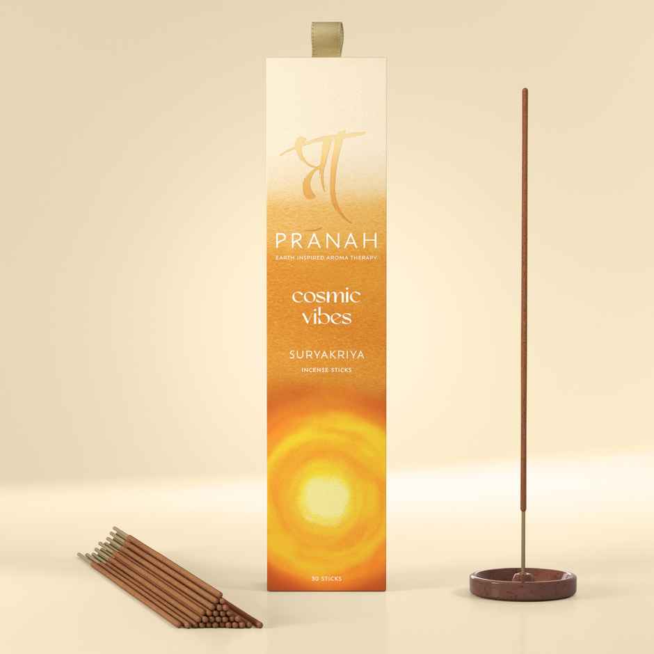 Pranah Cosmic Vibes | Suryakriya | Incense Sticks | 30 Sticks