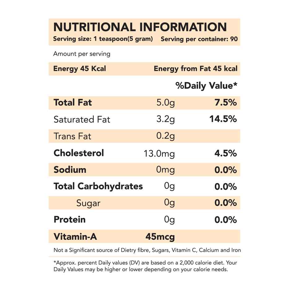 Pride Of Cows Pure Cow Ghee | Single Origin Jar