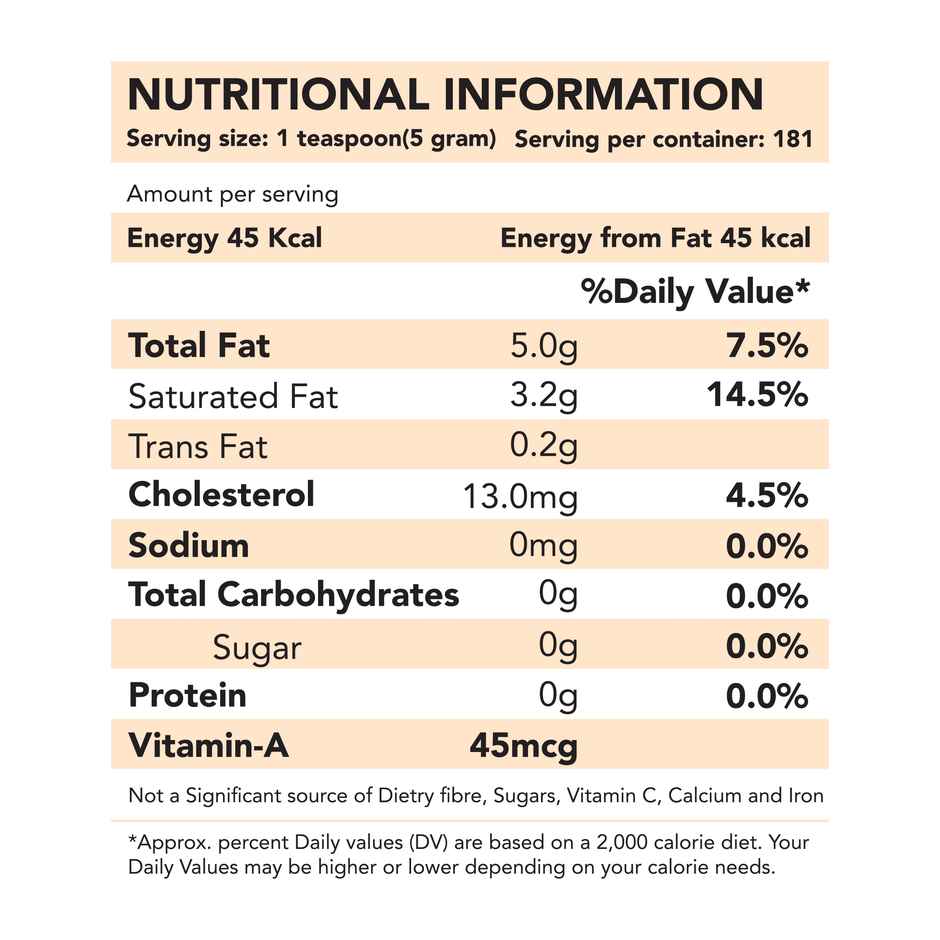 Pride Of Cows Pure Cow Ghee - Single Origin Jar