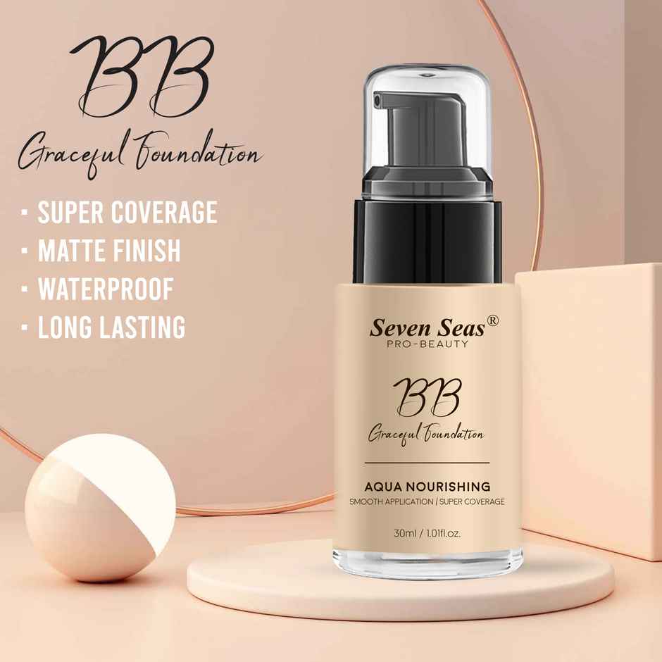 Seven Seas Bb Gracefull Foundation | Oil Free Foundation