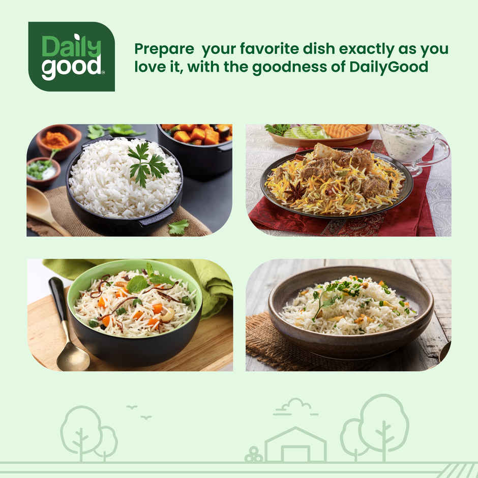 Daily Good Rozana Regular Basmati Rice | Medium Grain