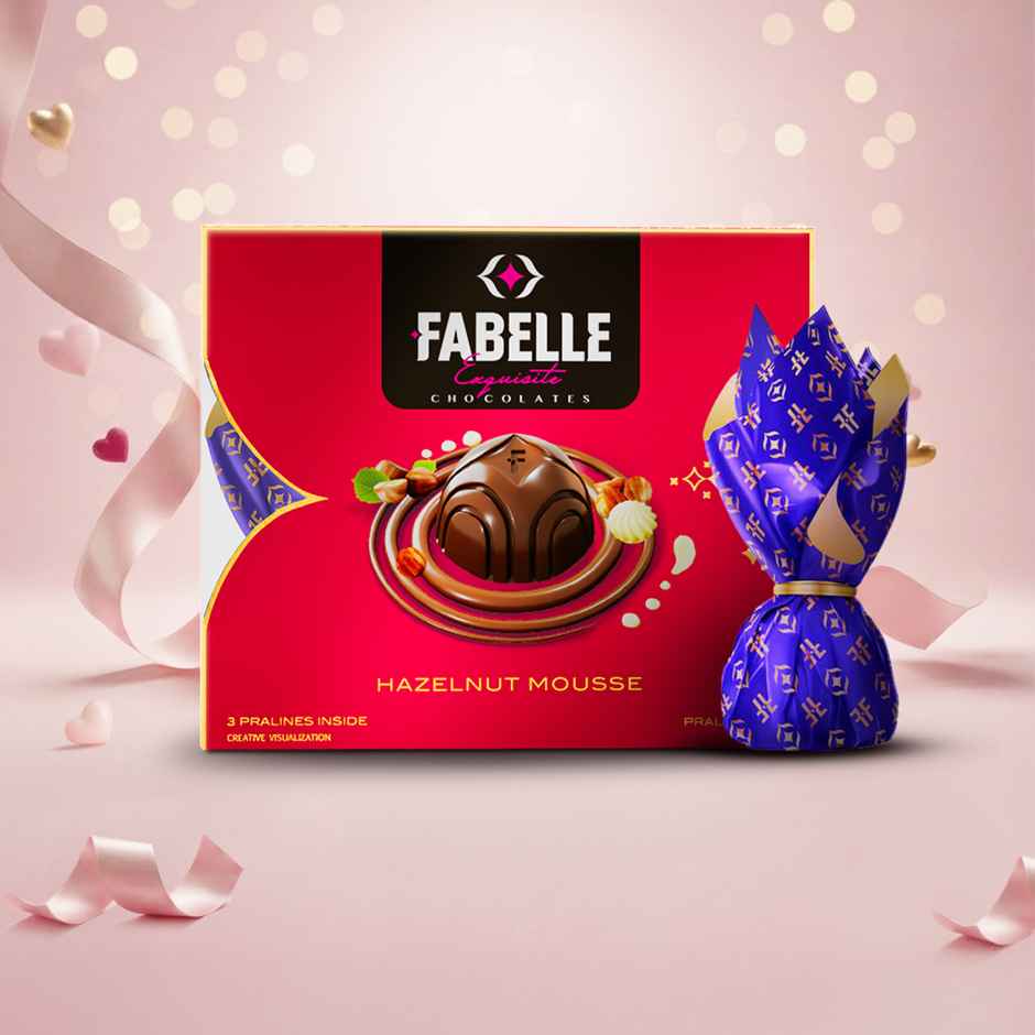 Fabelle Hazelnut Handcrafted Chocolate Truffles | Inspired by Classic Desserts | Assorted