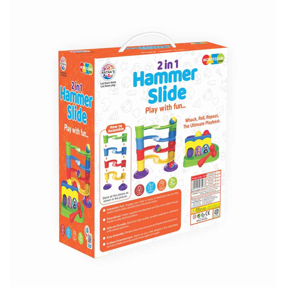 Ratna's 2 In 1 Hammer Slide | Assorted