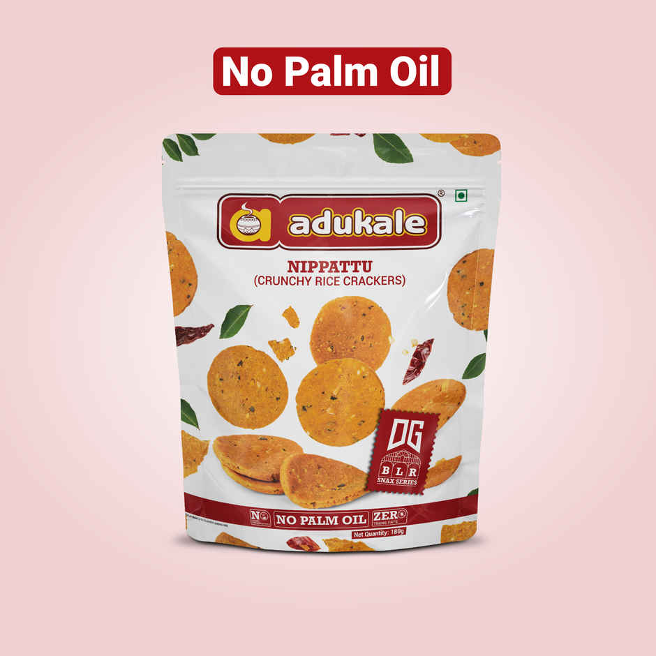 Adukale Nippattu 180.0 Gram (180g) & Adukale Masala Groundnuts 180.0 Gram (180g) Combo