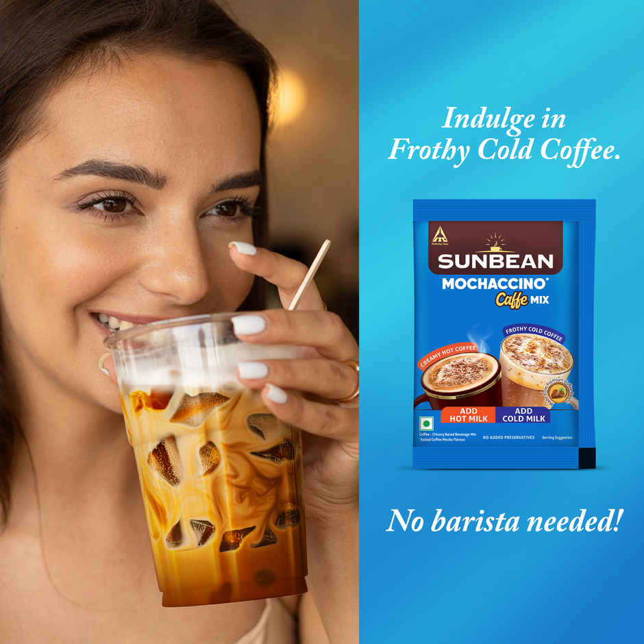 Sunbean Mochaccino Coffee Mix - Effortless Dalgona Experience (Add Milk)